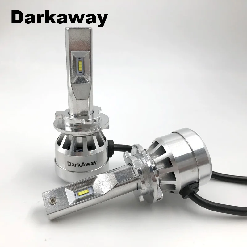 Darkaway 72 W фары для 16000Lm H15 светодиодный лампы дальнего света фары велосипеда лампы 12 V 24 V белый 6000 K