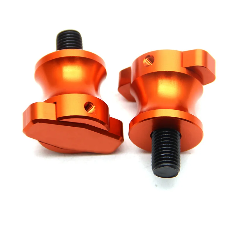 M10 Motorcycle CNC Swingarm Spools Slider Stand Screws 10mm For KTM 690