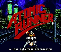 Atomic Runner 16 бит MD игровая карта для sega Mega Drive для Genesis