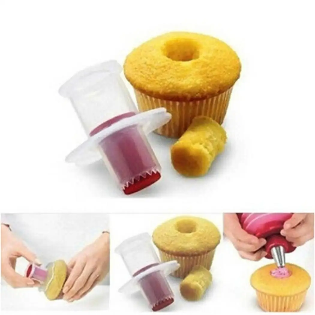 

1PC Cake Digger Punch Embossed Cupcake Hole Filling Divider Shape Tool Remover Fondant Corer Cake Decorative Tool