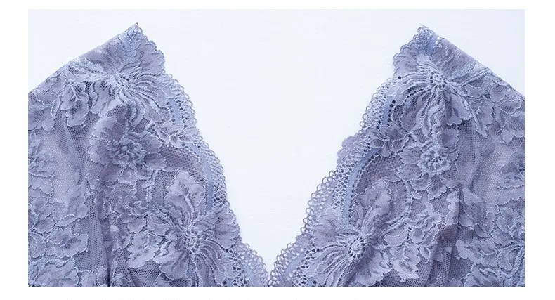 2017 Summer Lace Pajamas Lounge Women Modal Sexy V