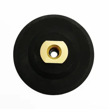 

DIATOOL 2pcs Dia 100mm M14 Rubber Back Pad For Flexible Polishing Pad, Soft Backer Pad Holder
