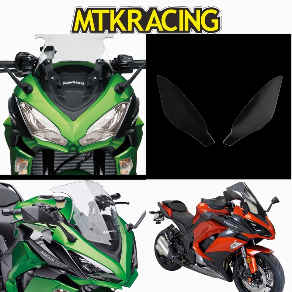

MTKRACING FOR KAWASAKI Z1000 SX Z1000-SX Z 1000 SX 2017-2018 motorcycle Headlight Protector Cover Shield Screen Lens