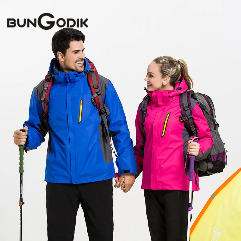 Fleece Liner Winter Outdoor font b Jacket b font Men Women Quick Dry Waterproof Windproof Windbreaker