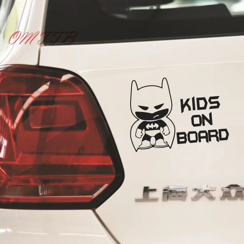 KIDS ON BOARD Car Stickers 19 14cm Vinyl Body Car Decals Motorcycle Stickers car styling Car
