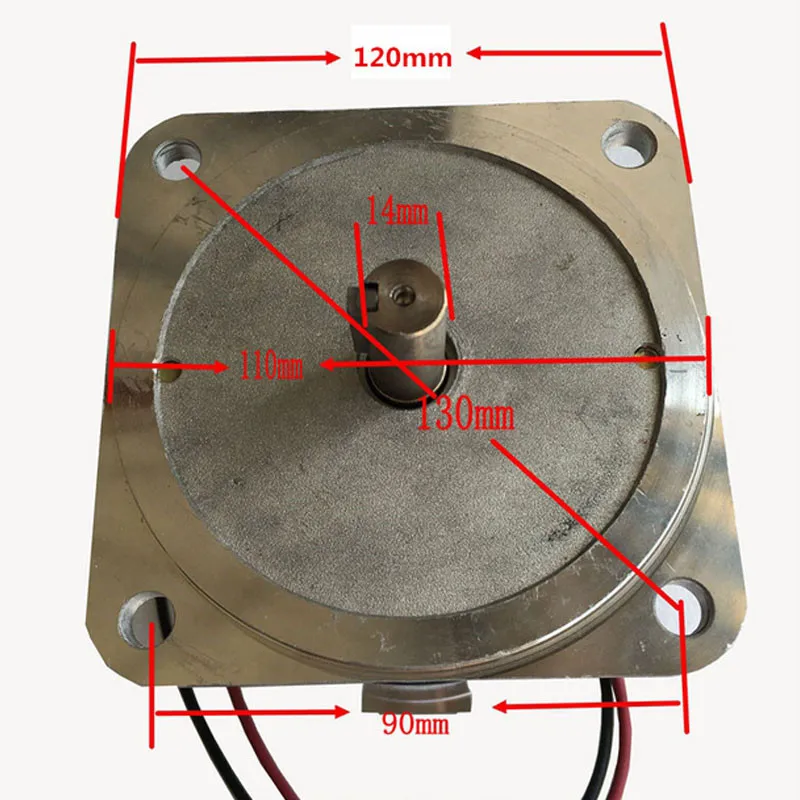 24 V 220 V 1800 rpm круглый вал типа 175X120mm DC мотор, 600 W Постоянный магнит DC мотор, высокое качество 600 W DC мотор, J18185