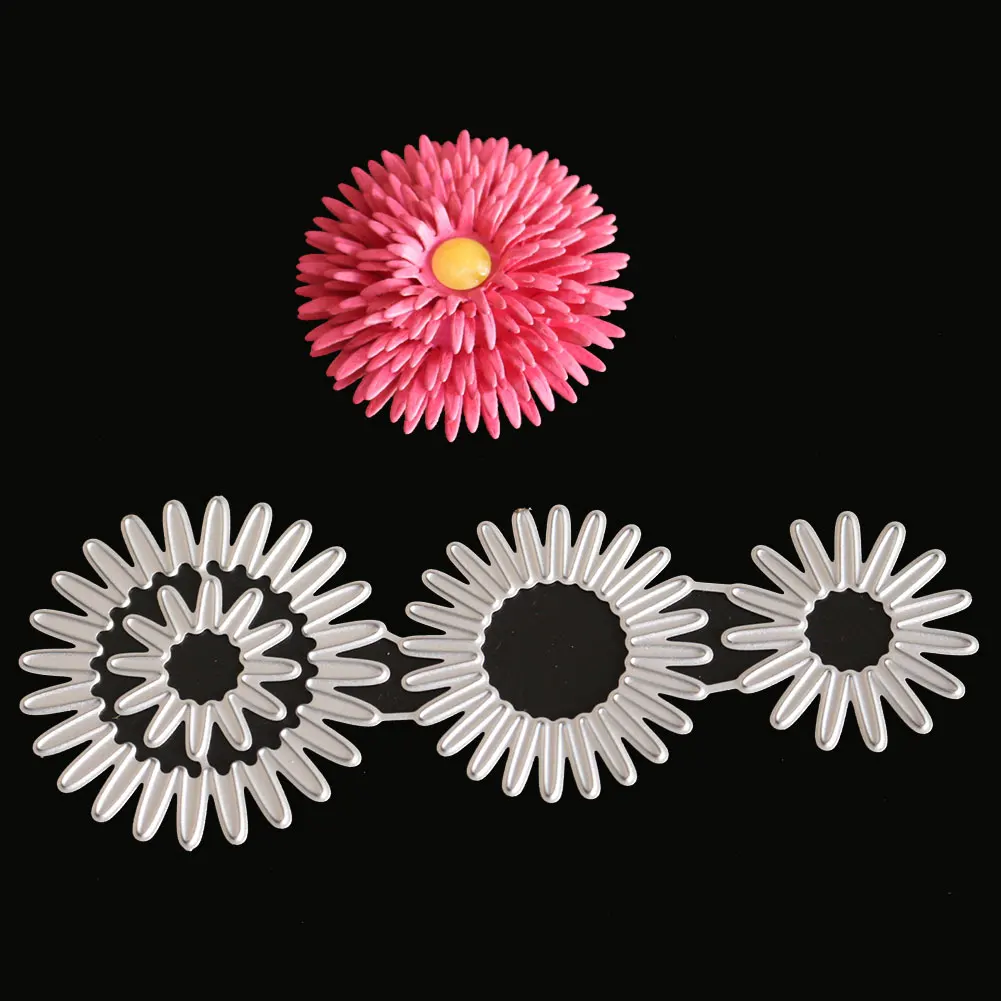 

Card Making Flower Metal Cutting dies tencil Scrapbooking Photo Album Paper Cards Embossing Craft DIY Decor dies cut 2019