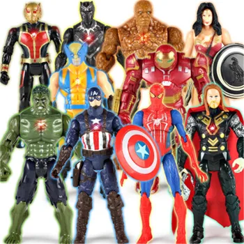 15CM Avengers Infinity War Iron Spider Figure Iron Man Action Figure toy PVC Keychain Toys for children Christmas gift single marvel avengers infinity war thor ant man and the wasp yellowjacket scarlet witch figure building blocks toy for children