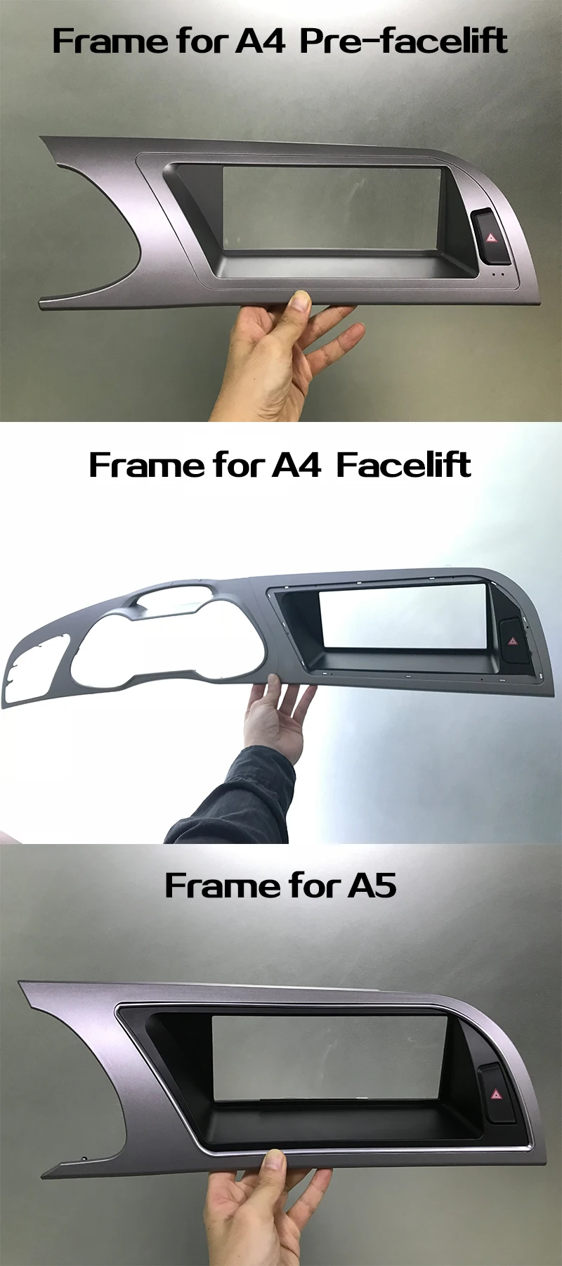 Clearance Realsun 8.8" Audi A4 B8 Prefacelift Facelift S4 A5 Q5 Concert MMI 3G RAM 32G ROM Octa Core Android 7.0 4G Network GPS Navigation 9