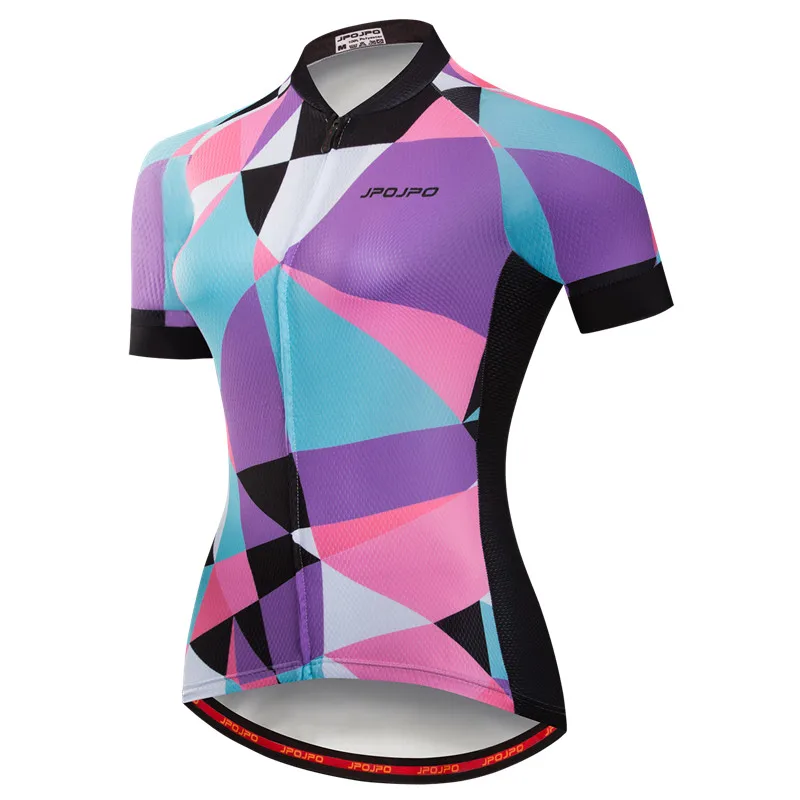 JPOJPO летняя велосипедная майка для женщин профессиональная команда Велосипедная Одежда Майо Ciclismo быстросохнущая MTB велосипедная майка Топ велосипедная рубашка - Цвет: Style 16