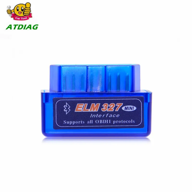 

HOT!! OBD mini ELM327 Bluetooth OBD2 V2.1 Auto Scanner OBDII 2 Car ELM 327 Tester Diagnostic Tool for Android Windows Symbian