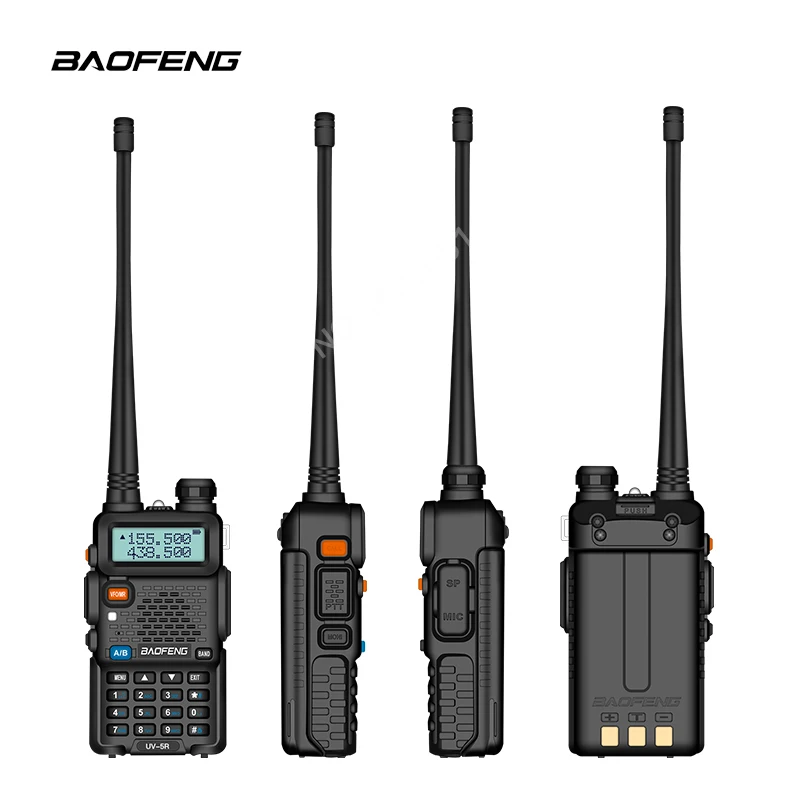 BaoFeng рация UV 5R двухстороннее радио Обновление версии uv5r 128CH 5 Вт VHF UHF 136 174 МГц и 400 520