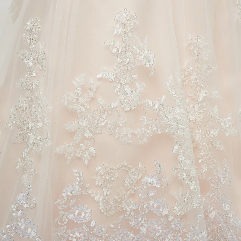 Long Sleeve Lace Appliques Mermaid Wedding Dress
