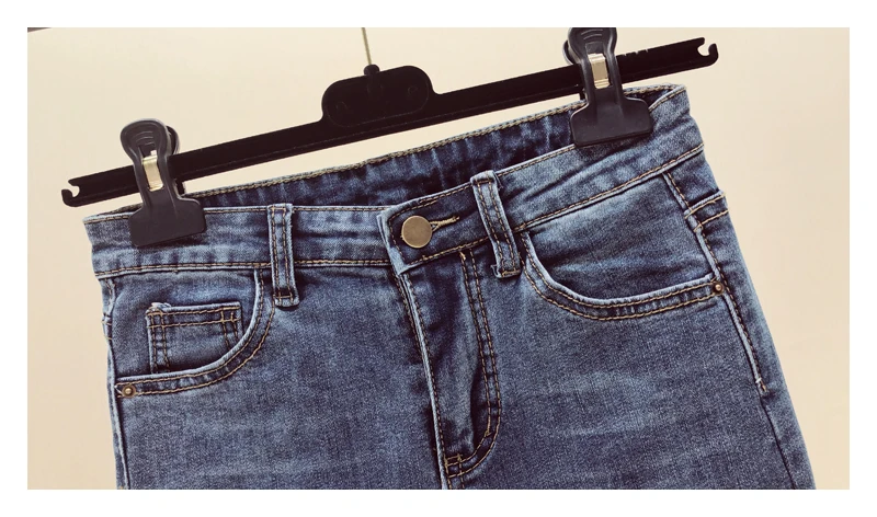 Джинсы трусики женщины весна-осень vestidos 2018 бермуды feminina тонкие широкие ноги джинсы расклешенные брюки женские Y1556