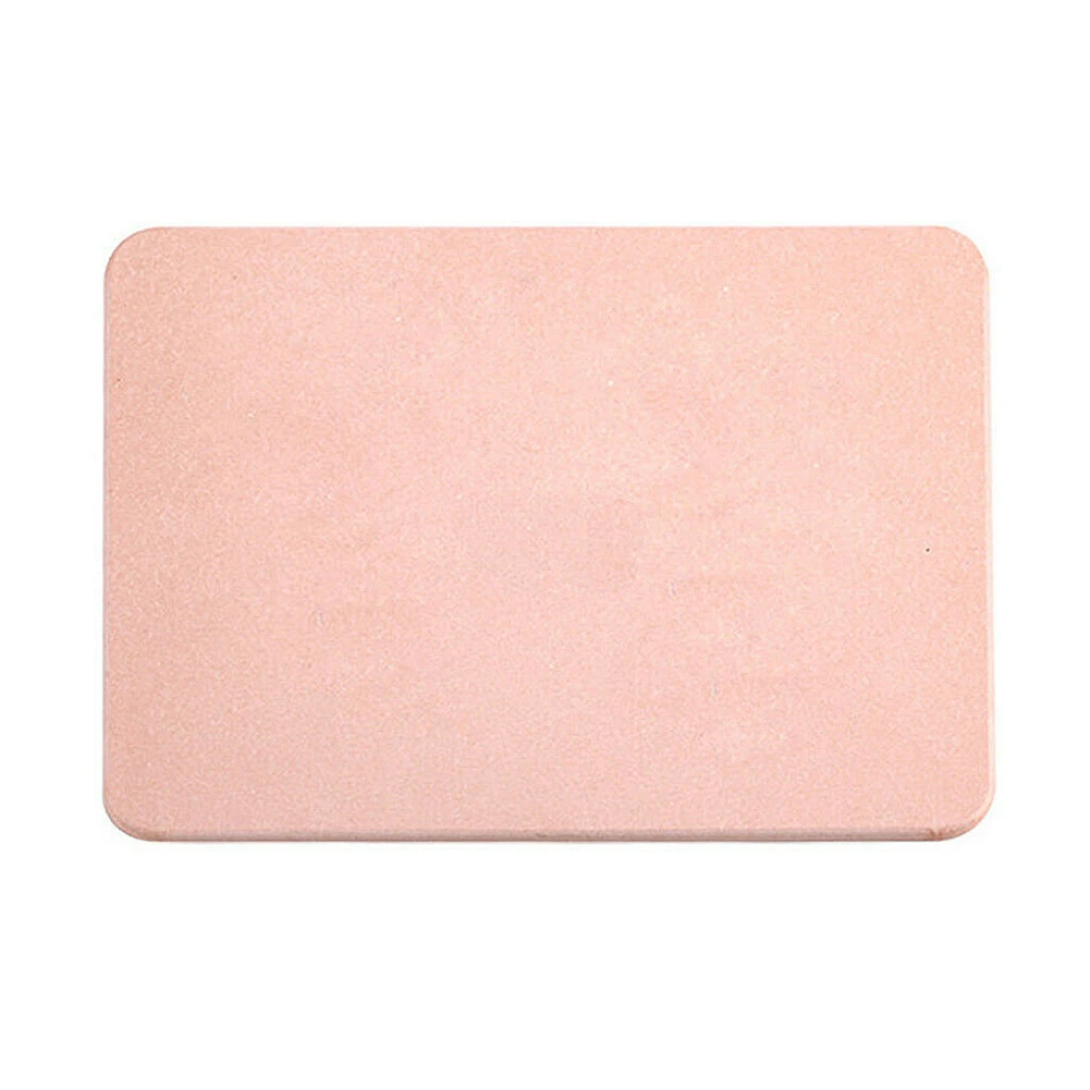 Горячая ванная комната Ванна Душ коврик нескользящий коврик с диатомовой земли Антибактериальный супер абсорбент NDS66 - Цвет: pink M