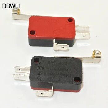 

10PCS Micro Limit Switch Long Hinge Roller Momentary SPDT Snap Action LOT