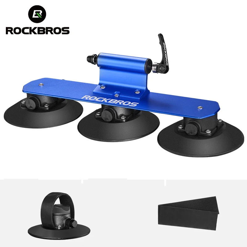 ROCKBROS велосипедная стойка на крыше присоска для велосипеда Автомобильная