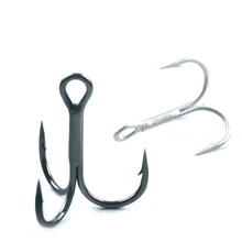 Fishing Hook 5pcs/lot 1# 2# 4# 6# Triple Hooks Sharp Anchor Hook High Carbon Steel Sharpened Treble Hook Fishing Tackle pesca