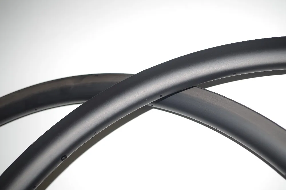 

290G LIGHTEST 30mm x 25mm CYCLOCROSS 700c Carbon Tubular/ Clincher Tubeless Road DISC Bike Rims Bicycle Rim 3K TWILL UD 12K