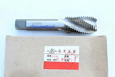 

1pc Metric Right Spiral Flute Tap - M45x 3.0 (45mm) - H2 HSS Threading Tools