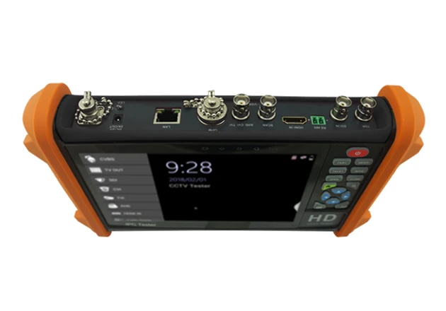 7 Inch 4 In 1 HD CCTV Tester Monitor AHD CVI CVBS TVI Camera Tester 8MP 5MP HDMI Input Output UTP PTZ 12V Ouput