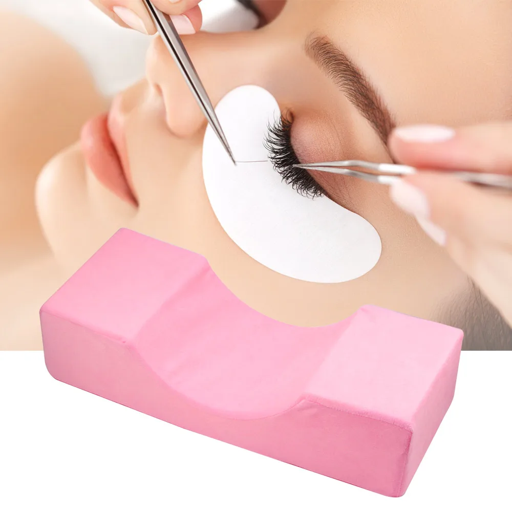 

Memory Foam Eyelash Extension Pillow Grafting Lash Pillows Cervical Salon Improve Sleeping Support Protection Neck Makeup Tool