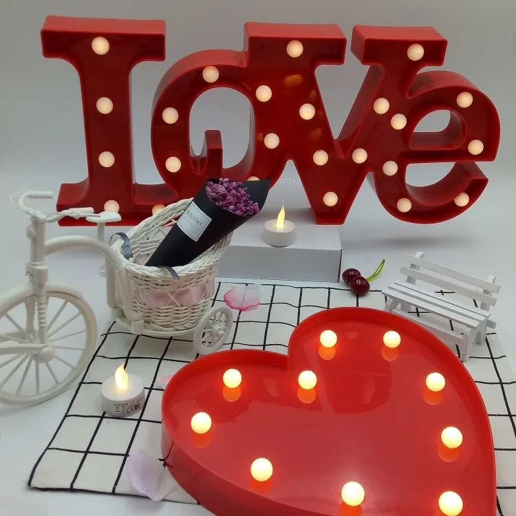 

Love heart style Bedside Lamp Moon Star Cloud LED Night Light Room party Decoration For Baby's Children's Bedroom Battery AA