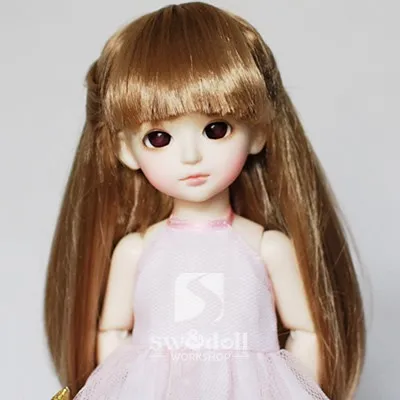 1/4 1/6 1/8 Размер парика для шарнирной куклы длинные волосы для BJD/SD аксессуары для куклы «сделай сам». В комплект не входят кукла, одежда, обувь и другие 16C1035