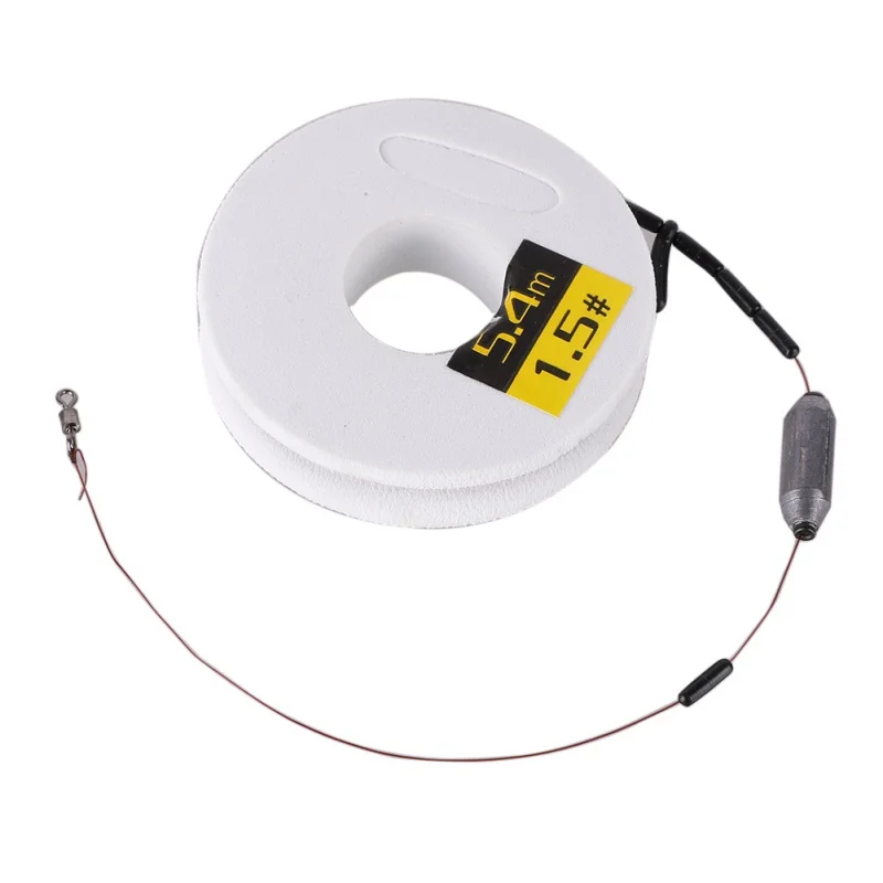 

New Fishing Manual Fishing Line Kit Silicone Storage Spool Space Bean Floating Portable Binding Line