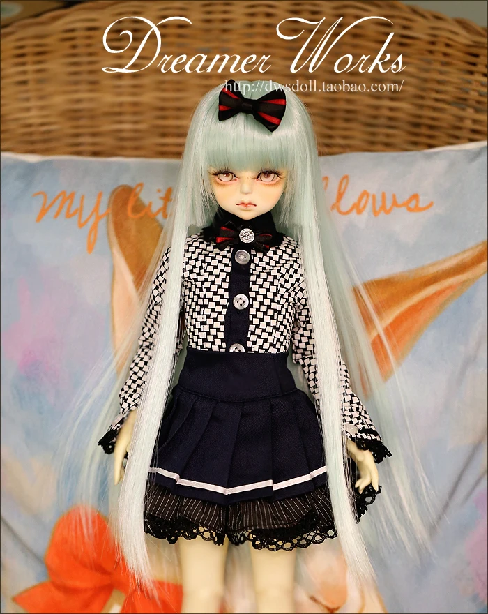 1/4 масштаб BJD парик длинные волосы для BJD/Аксессуары для кукол SD, не включены куклы, обувь, одежда и другие аксессуары 18D1386