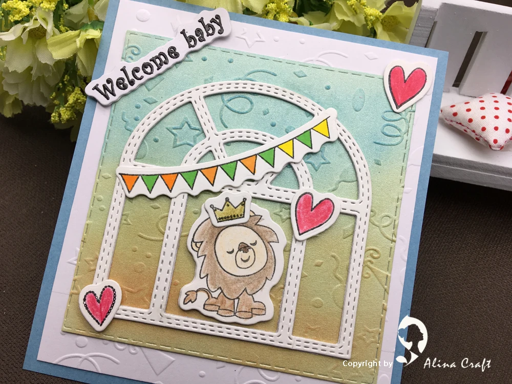 metal cutting dies clear stamp