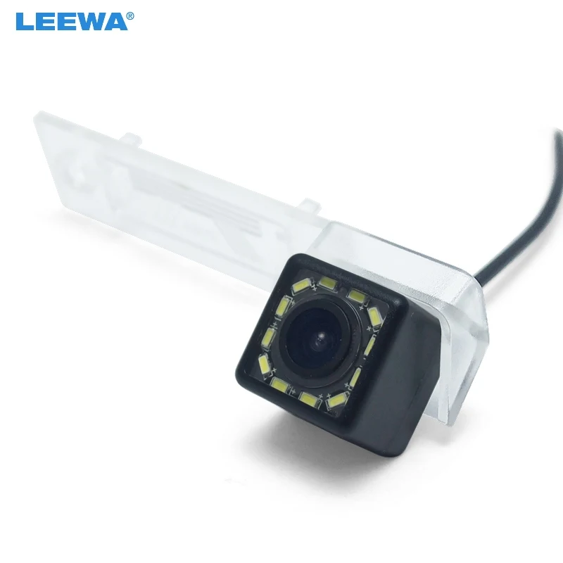 

LEEWA Car Special Dedicated Rearview Parking Camera With 4/12LED For Volkswagen Touran(03~10)/Caddy(03~10)/Jetta(Sagitar)05~10