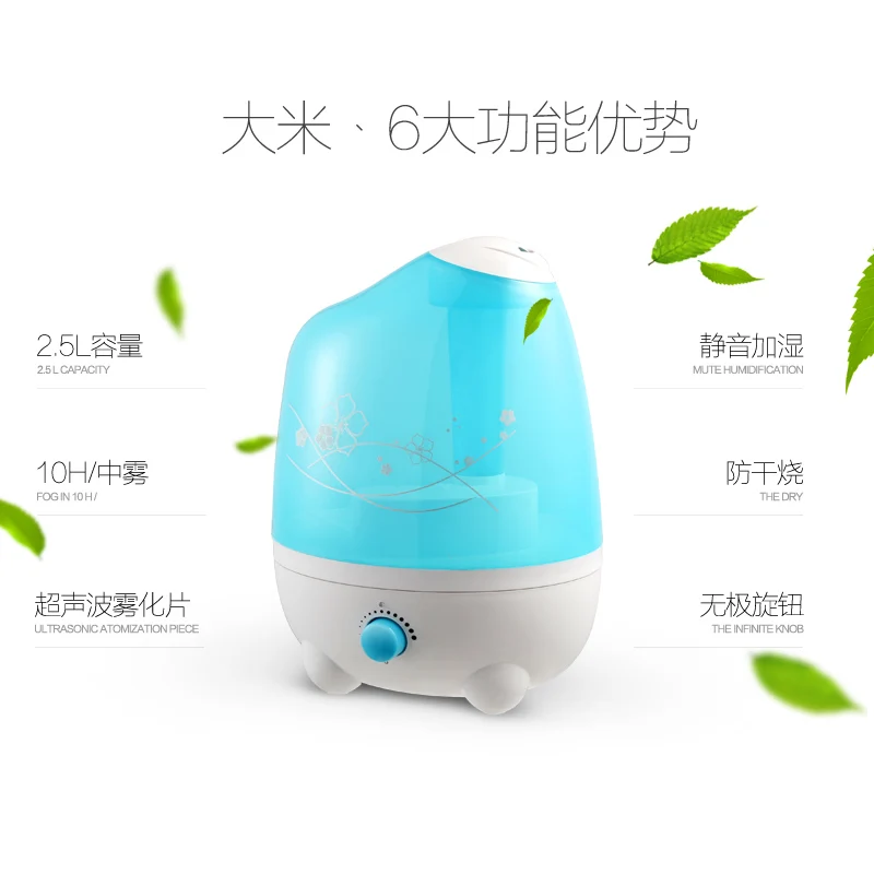 Bedroom home humidifier mute office air conditioning aromatherapy Mini