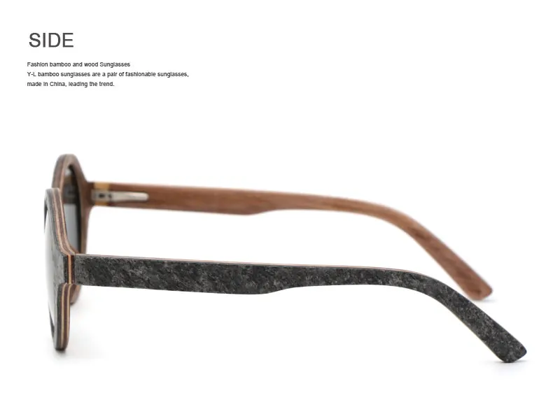 Новинка, мужские поляризованные солнцезащитные очки в стиле ретро, мужские солнцезащитные очки для путешествий, пляжные солнцезащитные очки с деревянной бамбуковой коробкой, подошва occhiali da