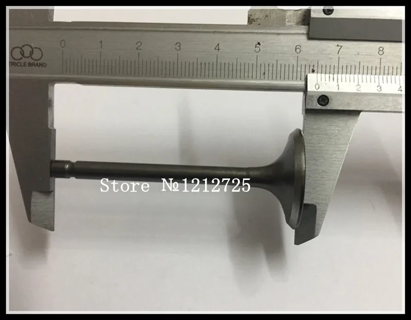 Motorcycle Air valve YBR125 JYM125 Air valve Intake and exhaust Valve rod Valve seal