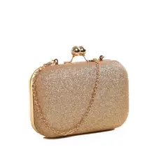 Для женщин вечерняя сумочка Золото сверкали Hasp клатч кошелек свадебная сумочка вечерние банкетные девушки сумка Ежедневные клатчи кошелек