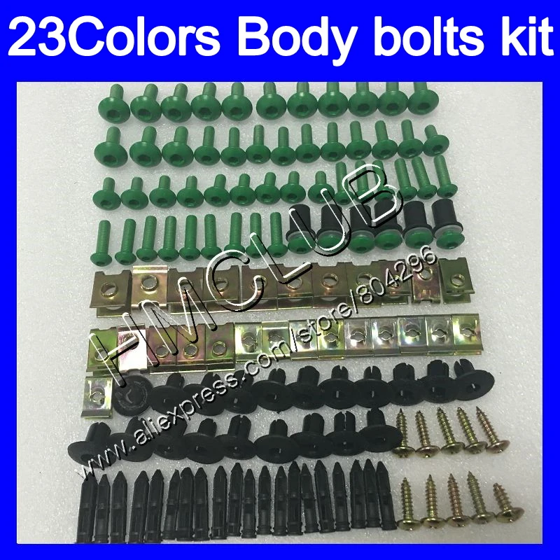 

Complete Fairing bolts kit For HONDA CBR1100XX Blackbird 96 97 98 99 00 01 02 03 04 05 06 07 1100XX Full Body screws Nuts screw