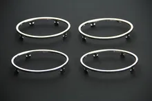 air conditioning ABS chrome trim outlet decoration for Ford Focus 2 2006 2007 2008 2009 2010