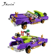 ФОТО Yamala  Batman Movie The Joker Notorious Lowrider Harley Quinn Building Block Toys Compatible Legoingly Batman 