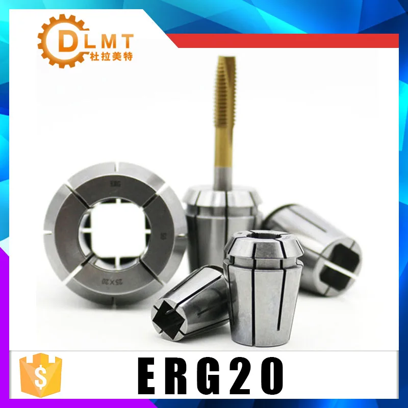 

ER20G M3-M16 square Tapping ER Collet DIN 6499 Machine Taps collets Milling Tools Tap Collets Tapping Collet Taps