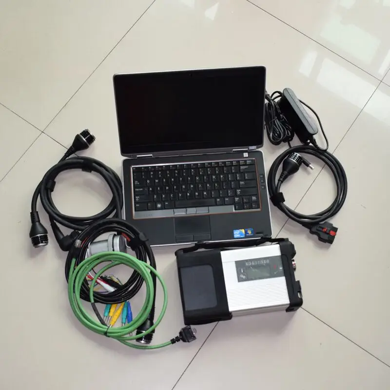  2019 2in1 herramienta de diagnóstico para BMW Icom A2 B C + MB Star C5 SD conectar + E6420 portátil