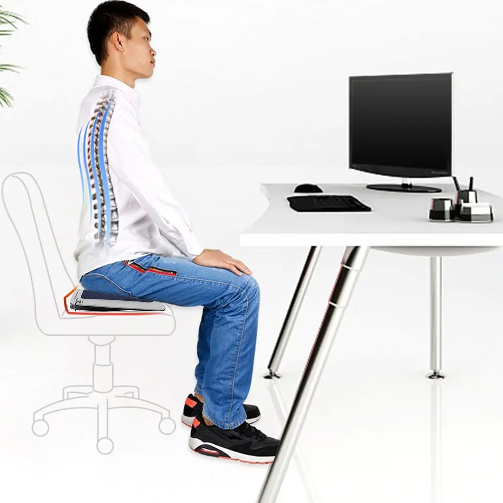 

Sitting Posture Correction Spine Orthopedic Cushion Car Lumbar Back Support