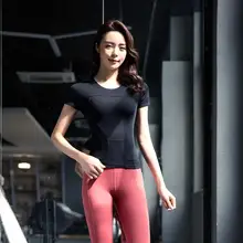 4 цвета, можно выбрать упражнения тренировка, спортивные футболки, спортивная одежда, топы для спортзала, рубашки для йоги, эластичные, прохладные, сухие, фитнес топы