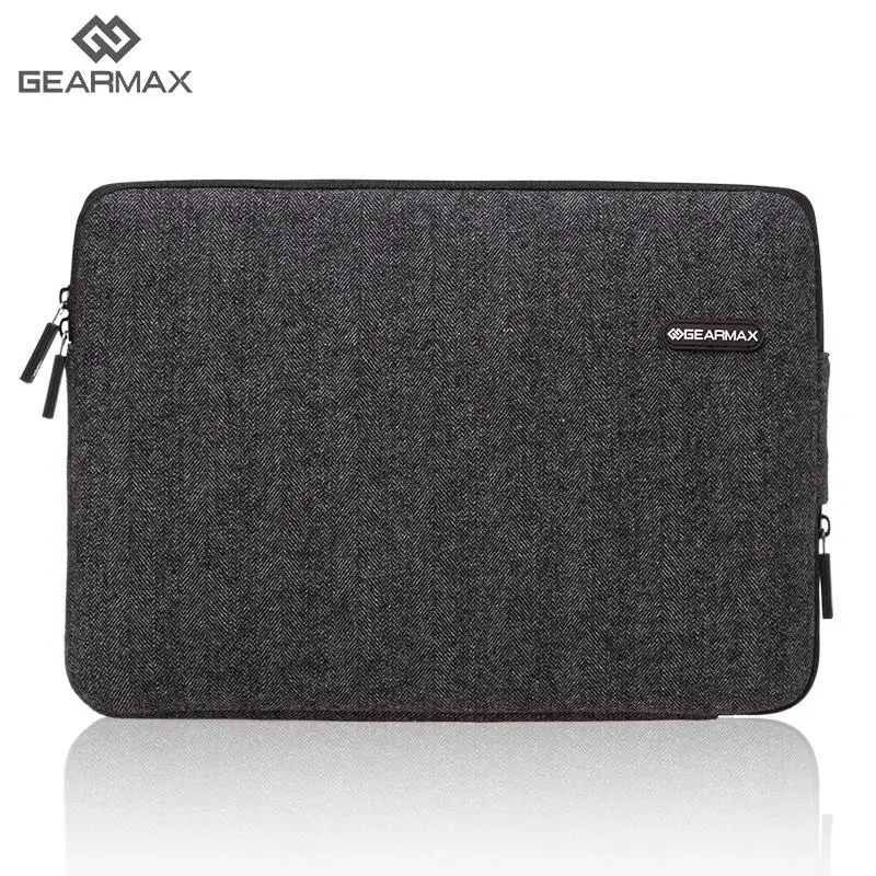 Gearmax чехол для ноутбука сумка для iPad Pro 12,9 дюйма мягкого фетра Для мужчин мешок для Macbook Air 13 Рождественский подарок ноутбук сумка 13,3 чехол