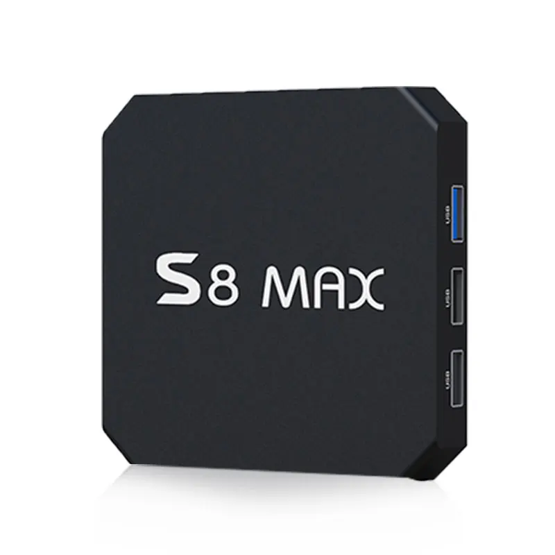 1 Year IPTV included S8 MAX RK3328 Android 7.1 Smart TV Box 4G 32G Set top Box Europe IPTV Spain iptv portugal CANADA ex-yu XXX