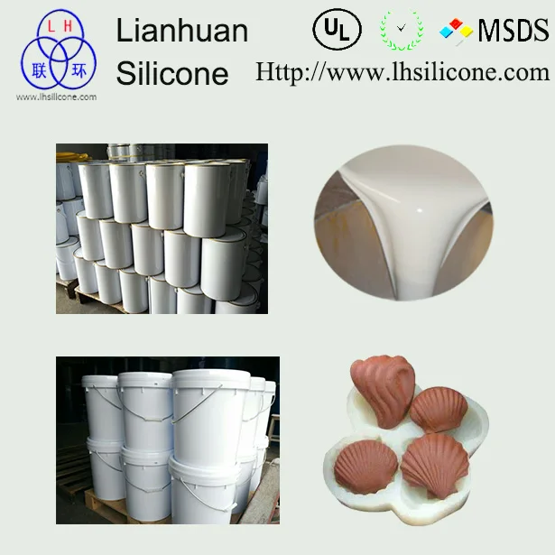 

Candy Molds Making Food Grade RTV2 Transparent Liquid Silicone Rubber 15 Shore A for Decorative Lace