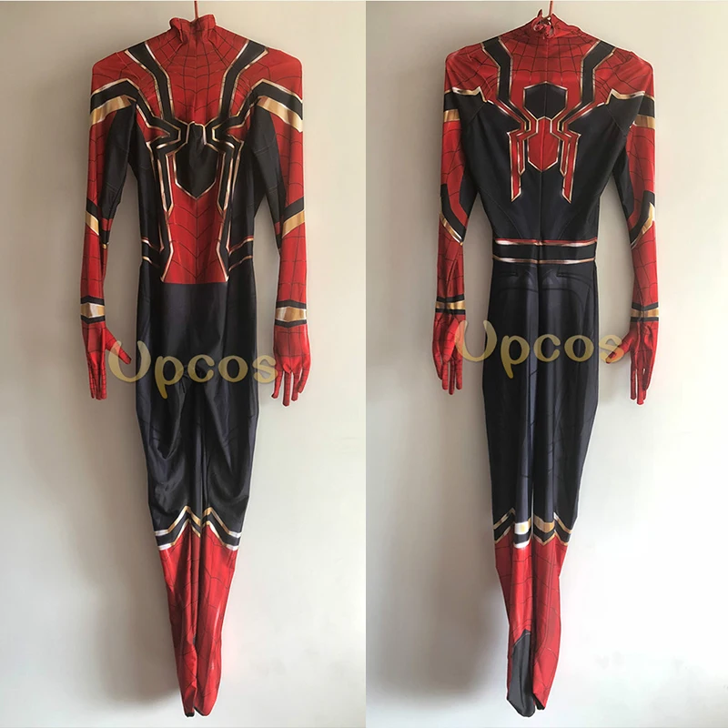 Wholesale Spiderman Costume Spiderman Home Cosplay Costume Tom Holland Iron Spider Man Suit disfraz Wholesale Spiderman Costume Spiderman Home Cosplay Costume Tom Holland Iron Spider Man Suit disfraz