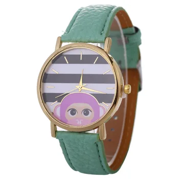 

2020 Explosive Bracelet List Manufacturer Direct Selling Monkey Patterns Lady Watch Amazon Hot Quartz