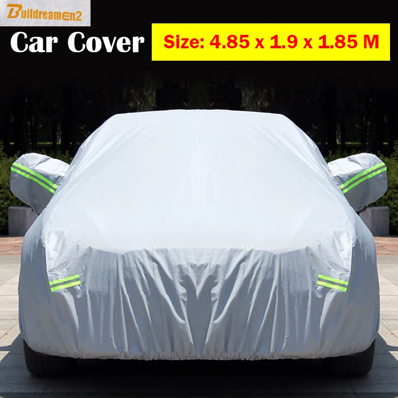 Buildreamen2 SUV Cover Car Outdoor Sun Snow Rain Resistant Anti UV