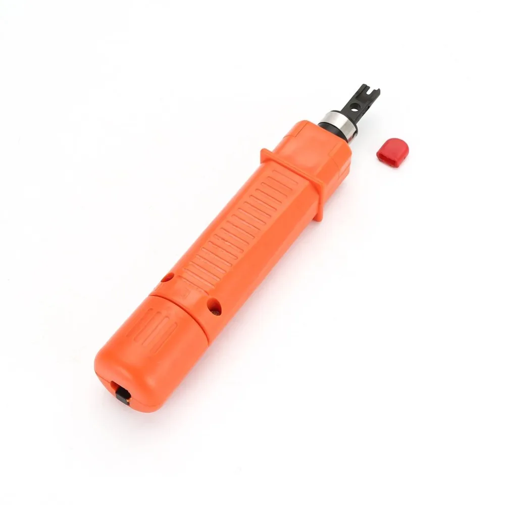 

314b Wire Cutter Network RJ45 RJ11 Cable Crimper Wire Cut Off Impact Punch Down Tool Impact Punch Down Insert Cut Cable